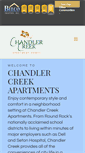 Mobile Screenshot of chandlercreekapartments.com